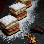 Millefoglie con mousse di pistacchio e cioccolato per la Re-cake 6