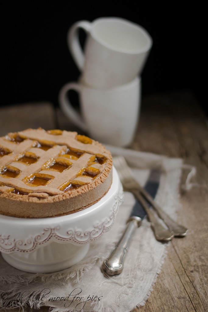 Crostata farro e marmellata albicocche-1