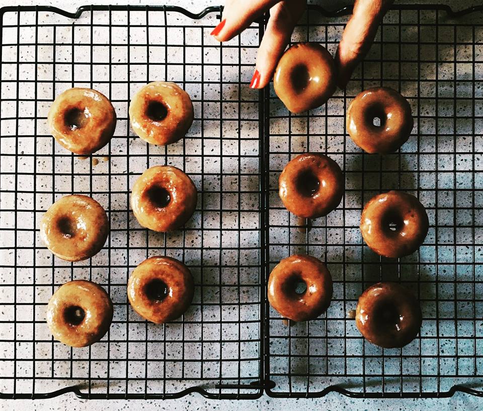 Maple mini donuts - In the mood for pies