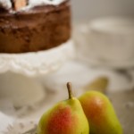 Torta cioccolato e pere per intolleranti al lattosio