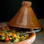 Tajine di verdure con cous cous piccante