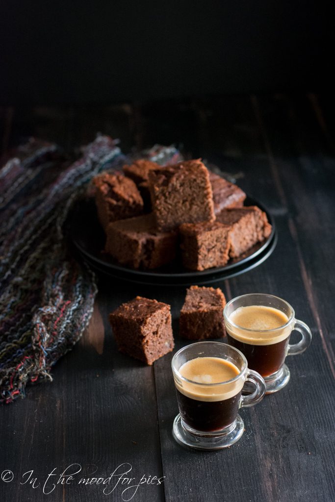 quadrotti cioccolato e mele