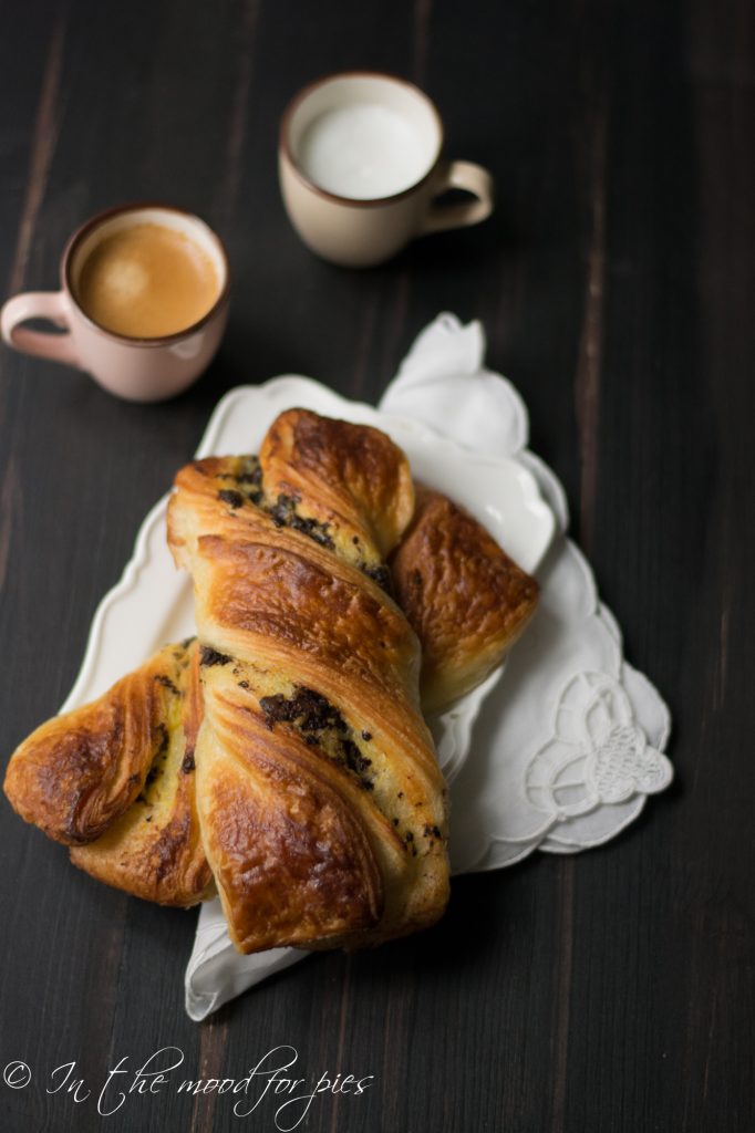 brioche crema e ciocccolato