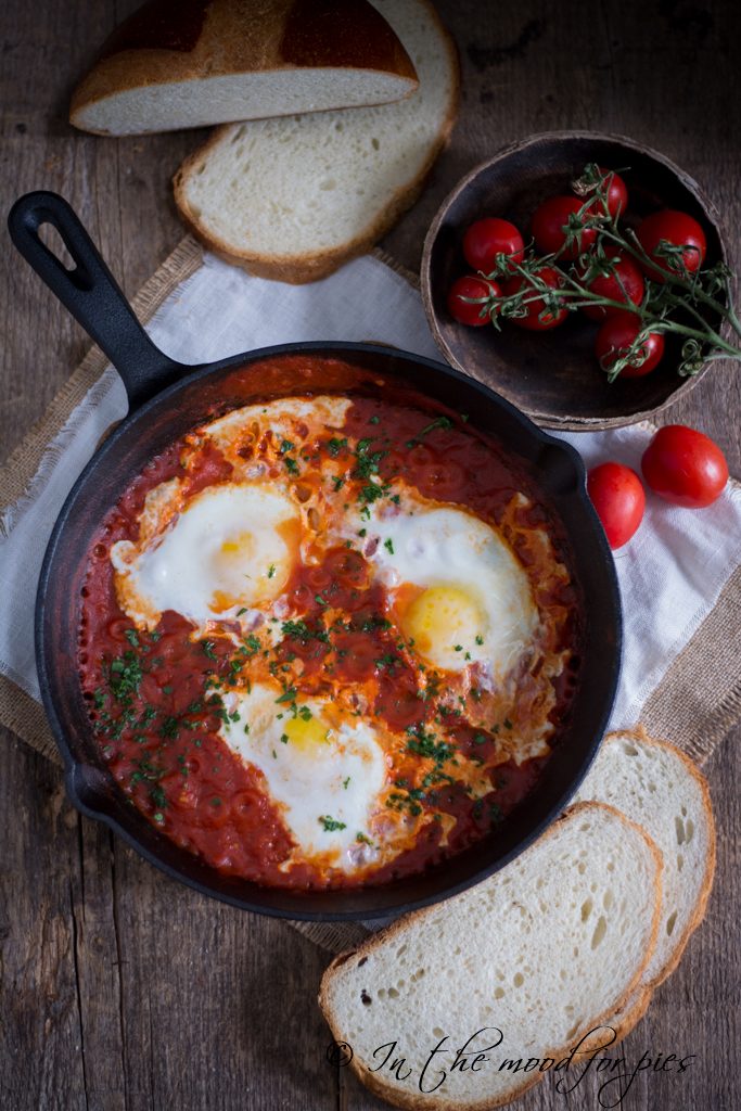 shakshuka dall'alto