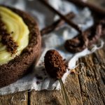 Crostata al cacao con crema