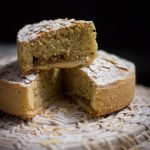 Crostata con crema frangipane e marmellata di fichi