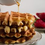 Waffle alla vaniglia