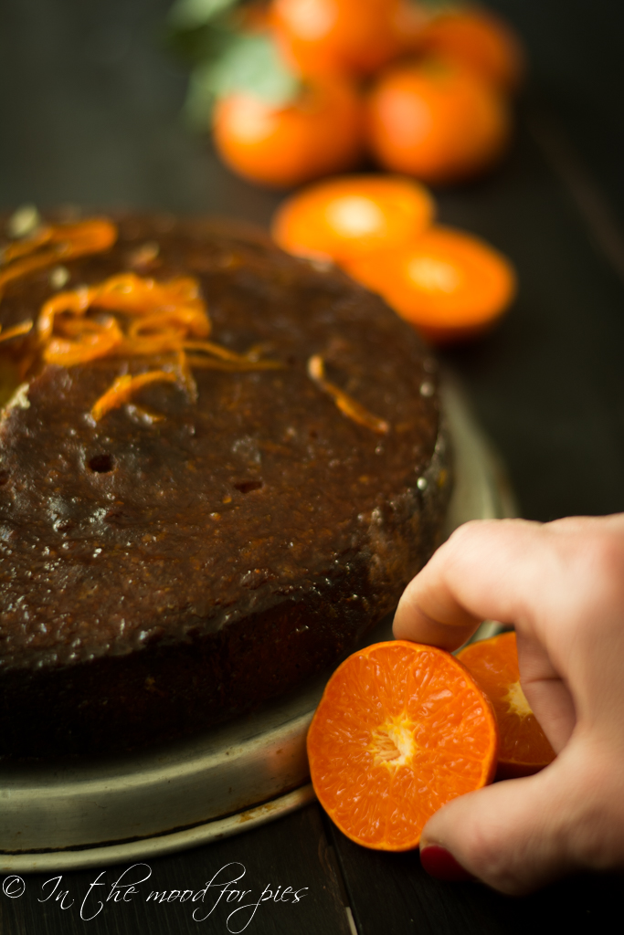 Torta mandorle e clementine