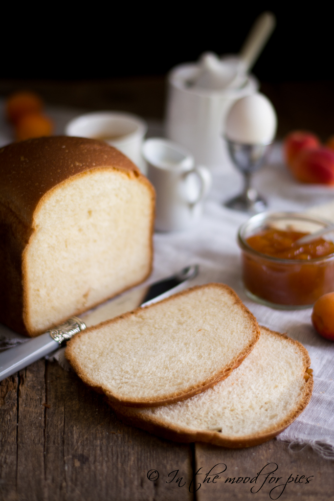 Fette di pane a cassetta