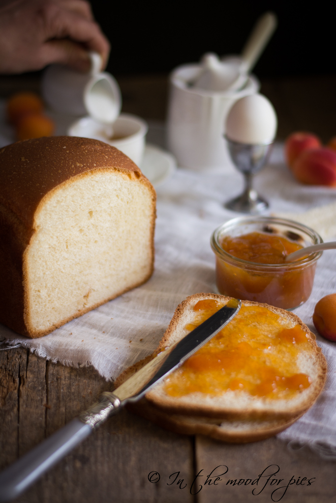 pane spalmato di marmellata